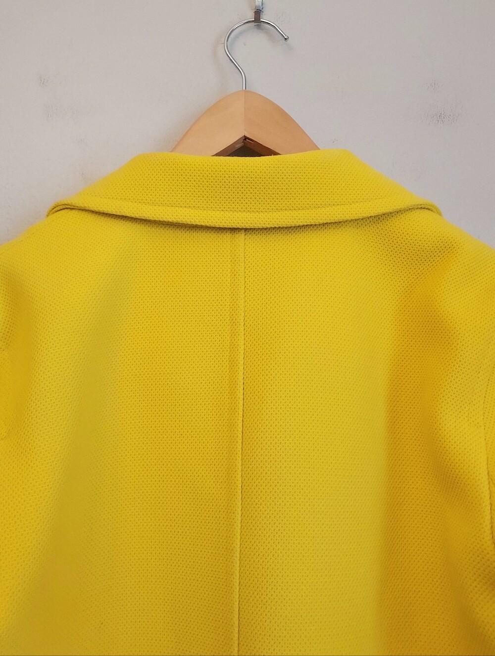 1901 Nordstrom Yellow Double Breasted Peacoat Jacket Size Medium - Picture 7 of 13